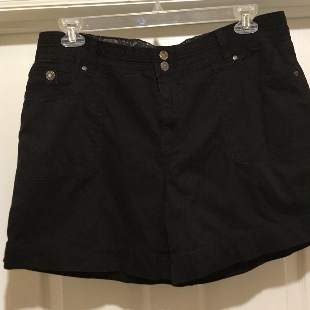 Classic Black Women's Shorts